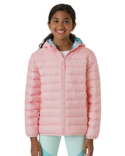 Manteau Fille Eddie Bauer Girls Reversible Down Jacket - Pink